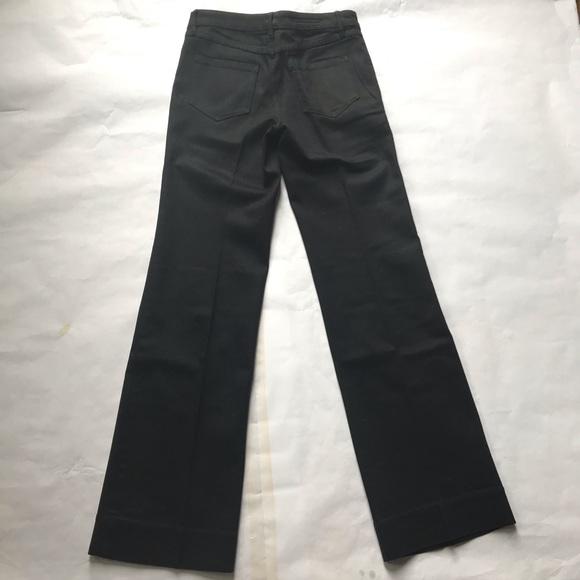 NEW Club Monaco Kayleigh Wideleg Denim Trouser Jeans Soot Black Size 2 - Picture 4 of 8